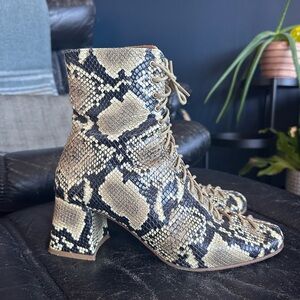 By FAR Becca lace-up ankle boots - 37